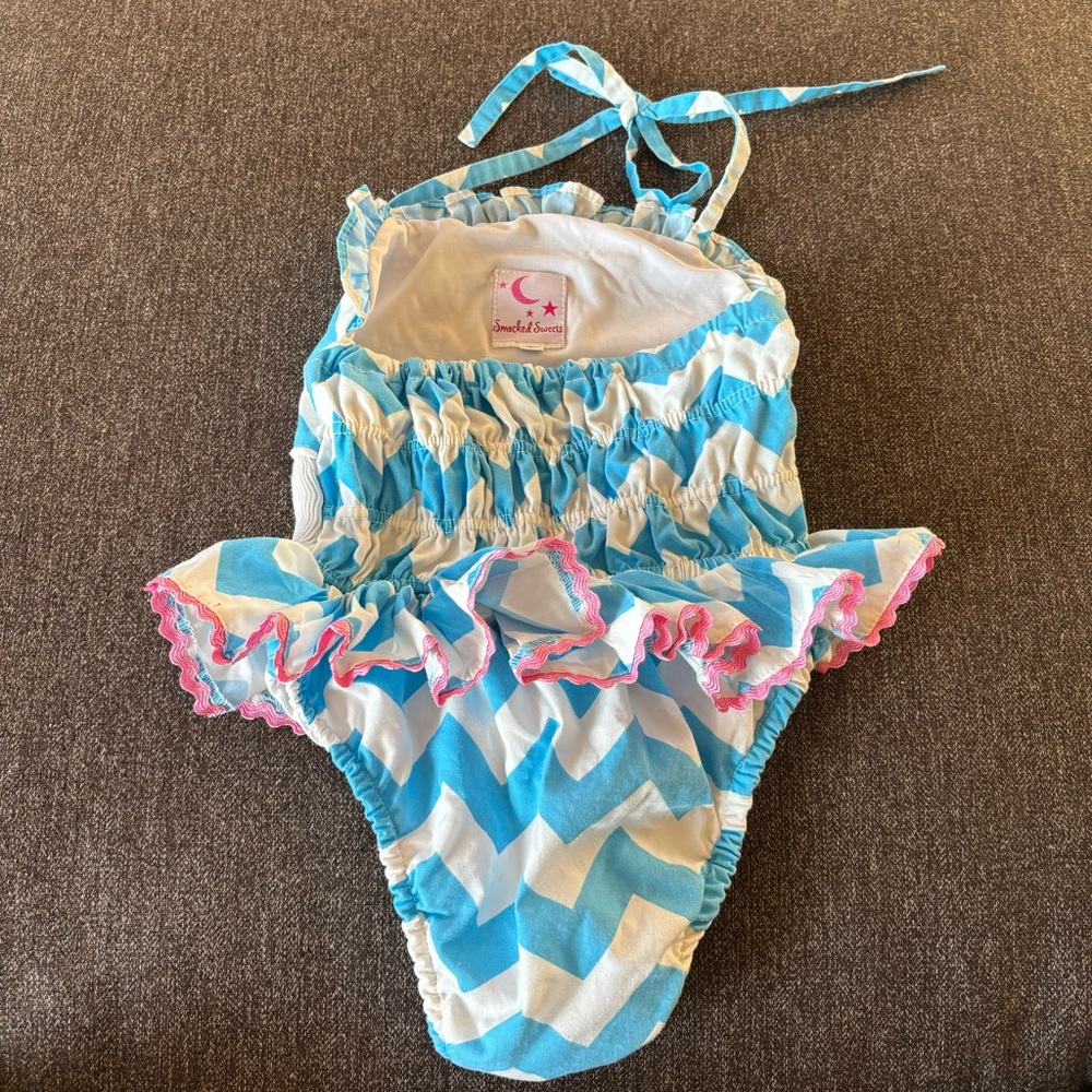Smocked & Sweet One Piece - Picture 4 of 5